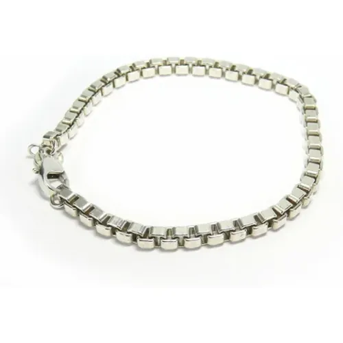 Pre-owned Jewellery, female, , Size: ONE SIZE Pre-owned Silver bracelets - Tiffany & Co. Pre-owned - Modalova