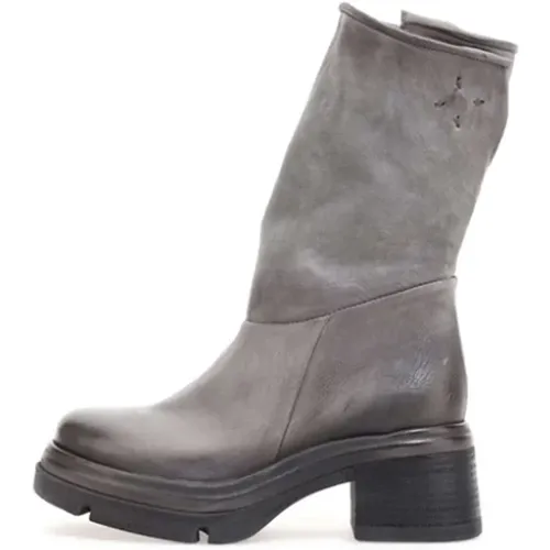 Damen Leder Stiefeletten - Easy Linie , Damen, Größe: 39 EU - a.s.98 - Modalova