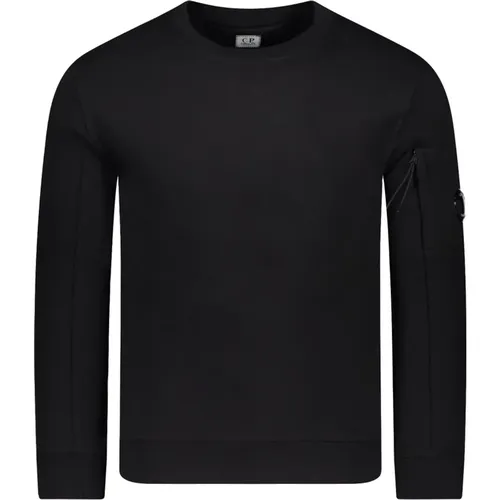 Schwarzer Baumwoll-Sweatshirt 31 Kollektion , Herren, Größe: XL - C.P. Company - Modalova