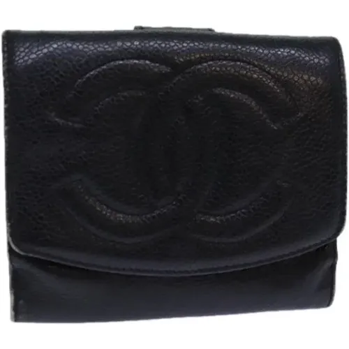 Pre-owned Leather wallets , female, Sizes: ONE SIZE - Chanel Vintage - Modalova