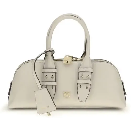 Handbags, female, , Size: ONE SIZE Escape Baguette Handbag - pinko - Modalova
