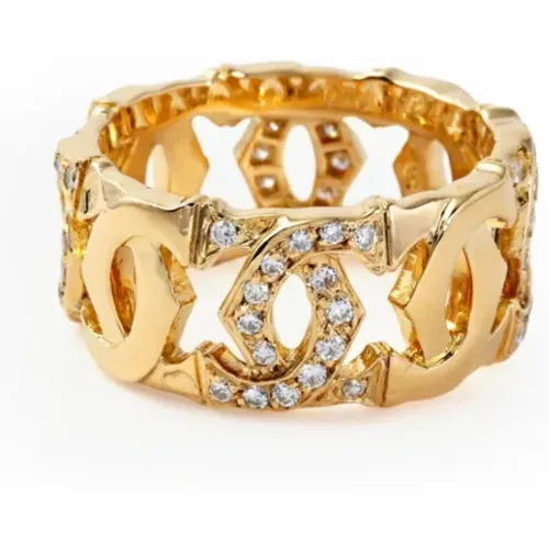 Pre-owned Jewellery, female, , Size: ONE SIZE Pre-owned Gold rings - Cartier Vintage - Modalova