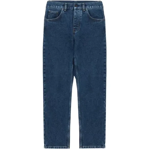 Stone-Washed Bio-Baumwoll-Jeans , Herren, Größe: W30 - Carhartt WIP - Modalova