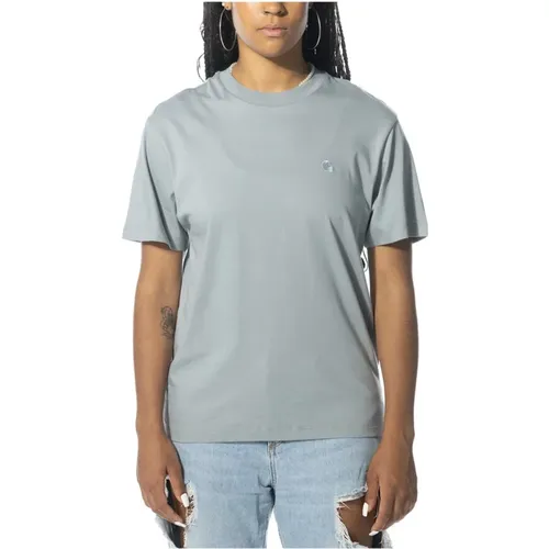 Casey Damen Kurzarm T-Shirt , Damen, Größe: XS - Carhartt WIP - Modalova