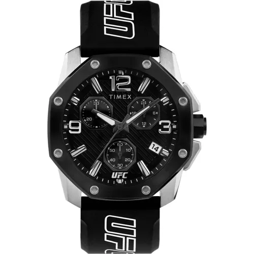 Watches, male, , Size: ONE SIZE UFC Icon Analog Watch - Timex - Modalova