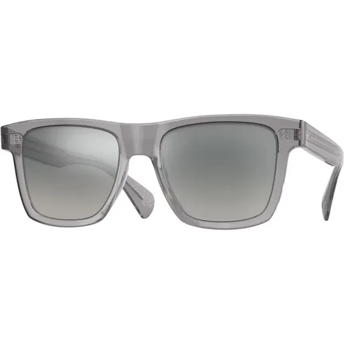 Sunglasses, male, , Size: 54 MM Workman Grey Sunglasses Casian OV - Oliver Peoples - Modalova