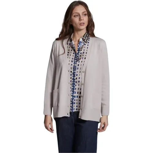 Stylish Cardigan , female, Sizes: L - Kangra - Modalova