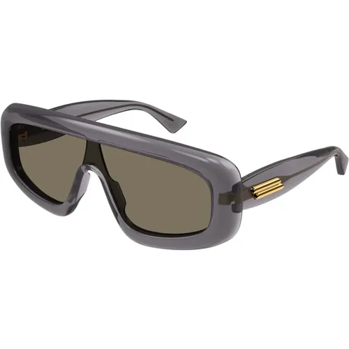 Grey Sunglasses, versatile and stylish , unisex, Sizes: ONE SIZE - Bottega Veneta - Modalova