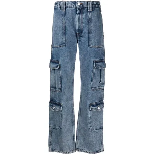 Jeans , female, Sizes: W25, W27, W26 - Amish - Modalova