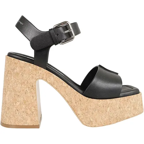 Sporty Mat High Heel Sandals , female, Sizes: 7 UK - Stella Mccartney - Modalova