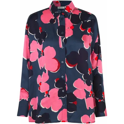 Blusenshirt mit Confetti-Print , Damen, Größe: 2XL - Masai - Modalova