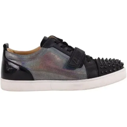 Pre-owned Sneakers, male, , Size: 10 US Pre-owned Plastic sneakers - Christian Louboutin Pre-owned - Modalova