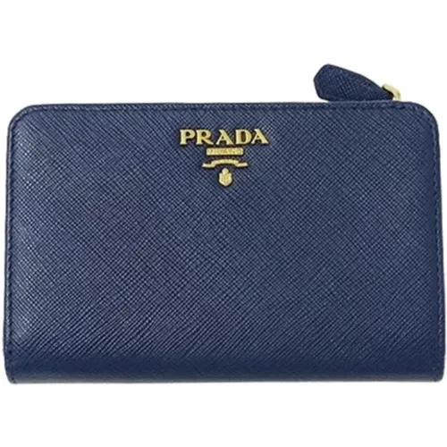 Pre-owned Wallets, unisex, , Size: ONE SIZE Pre-owned Leather wallets - Prada Vintage - Modalova