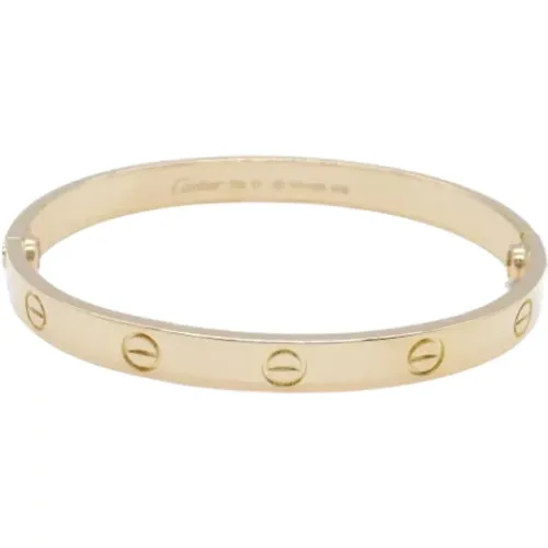 Pre-owned Jewellery, female, , Size: ONE SIZE Pre-owned Rose Gold bracelets - Cartier Vintage - Modalova