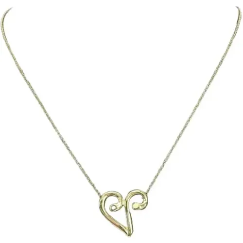 Pre-owned Jewellery, female, , Size: ONE SIZE Pre-owned Metal necklaces - Tiffany & Co. Pre-owned - Modalova