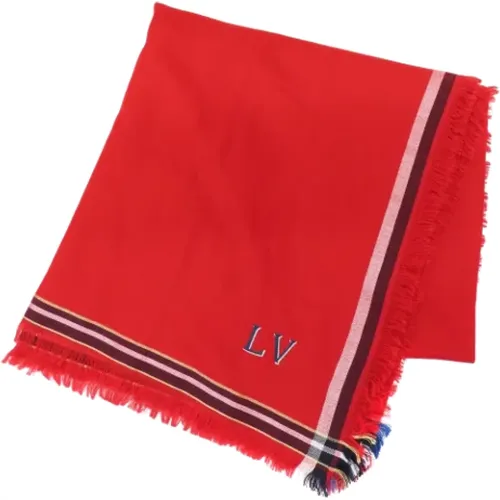 Pre-owned Scarves, female, , Size: ONE SIZE Pre-owned Wool scarves - Louis Vuitton Vintage - Modalova