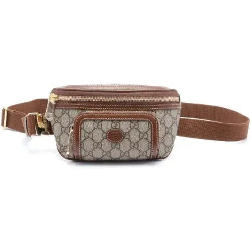 Pre-owned Belt Bags, female, , Size: ONE SIZE Pre-owned Canvas gucci-bags - Gucci Vintage - Modalova