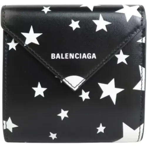 Pre-owned Wallets, unisex, , Size: ONE SIZE Pre-owned Leather wallets - Balenciaga Vintage - Modalova