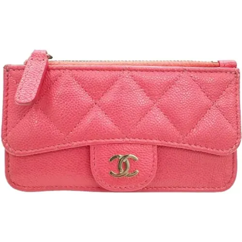 Pre-owned Wallets, female, , Size: ONE SIZE Pre-owned Leather wallets - Chanel Vintage - Modalova