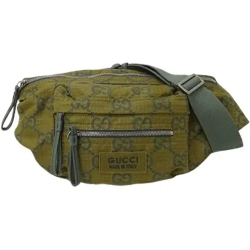 Pre-owned Belt Bags, female, , Size: ONE SIZE Pre-owned Nylon gucci-bags - Gucci Vintage - Modalova