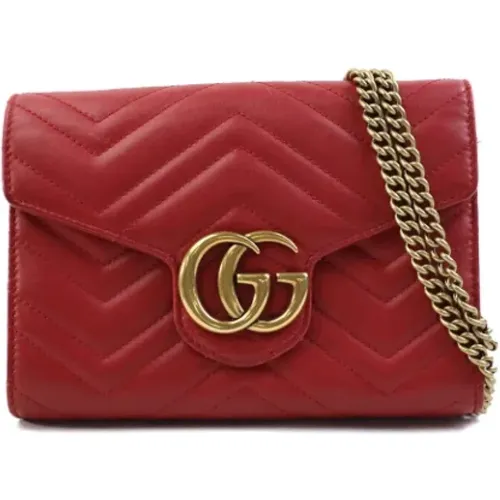 Pre-owned Shoulder Bags, female, , Size: ONE SIZE Pre-owned Leather gucci-bags - Gucci Vintage - Modalova