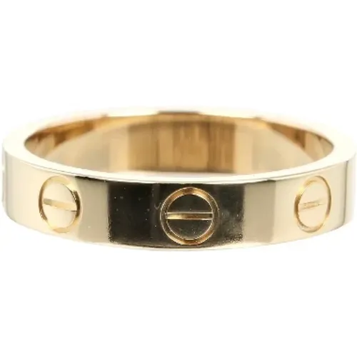 Pre-owned Jewellery, female, , Size: ONE SIZE Pre-owned Gold rings - Cartier Vintage - Modalova