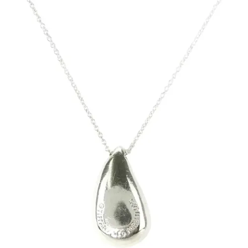 Pre-owned Silver necklaces , female, Sizes: ONE SIZE - Tiffany & Co. Pre-owned - Modalova