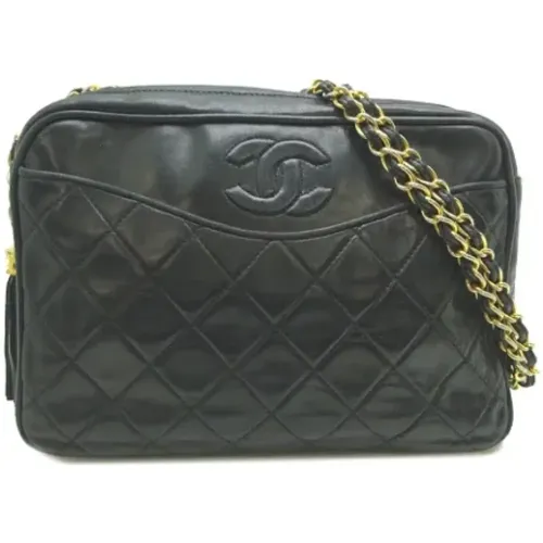 Pre-owned Leather chanel-bags , female, Sizes: ONE SIZE - Chanel Vintage - Modalova