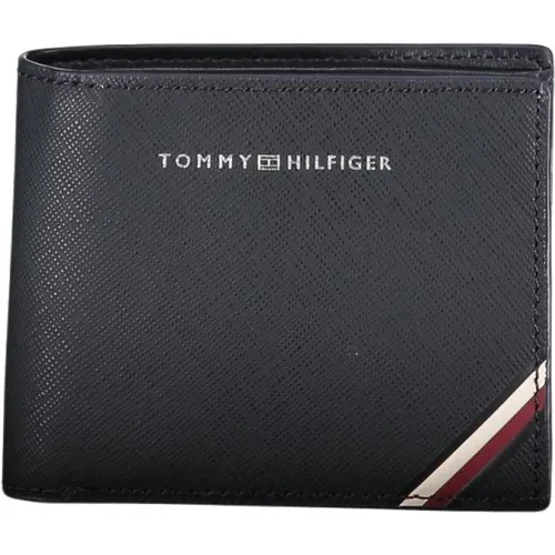 Wallets & Cardholders, male, , Size: ONE SIZE Leather Wallet - Tommy Hilfiger - Modalova