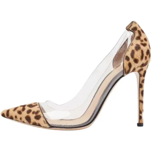 Pre-owned Pumps, female, , Size: 9 US Pre-owned Fabric heels - Gianvito Rossi Pre-owned - Modalova