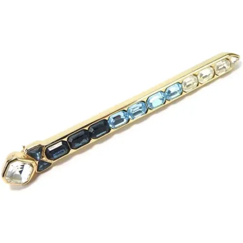 Pre-owned Jewellery, female, , Size: ONE SIZE Pre-owned Metal brooches - Dior Vintage - Modalova