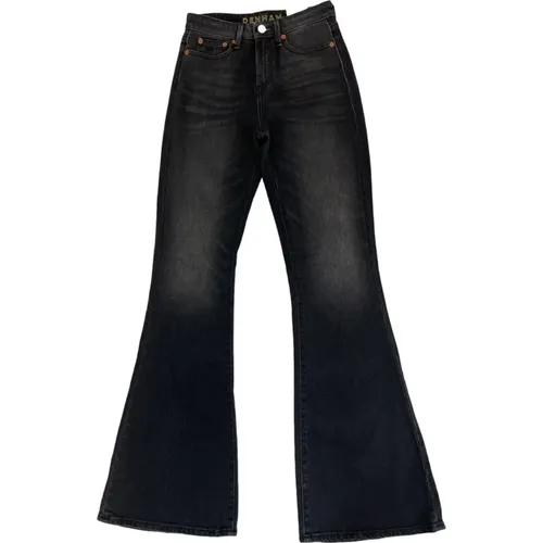 High Rise Flare Fit Jeans , female, Sizes: W29 L30, W27 L32, W29 L32, W27 L30, W28 L32 - Denham - Modalova