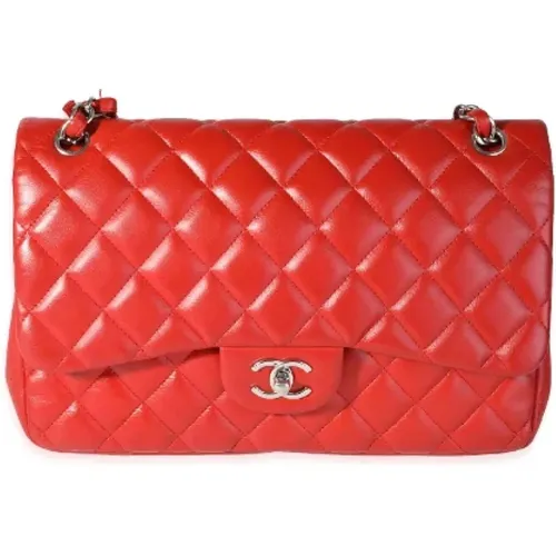 Pre-owned Leather chanel-bags , female, Sizes: ONE SIZE - Chanel Vintage - Modalova