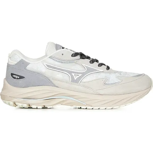 Sneakers with Jacquard Fabric , male, Sizes: 6 UK, 9 1/2 UK, 7 1/2 UK, 8 1/2 UK, 10 UK, 9 UK, 8 UK, 10 1/2 UK - Mizuno - Modalova