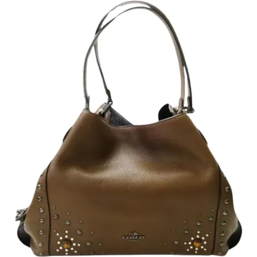 Pre-owned Shoulder Bags, female, , Size: ONE SIZE Pre-owned Leather shoulder-bags - Coach Pre-owned - Modalova