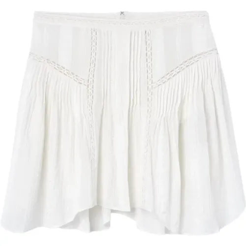 Lace Detail Skirt , female, Sizes: M - Isabel marant - Modalova
