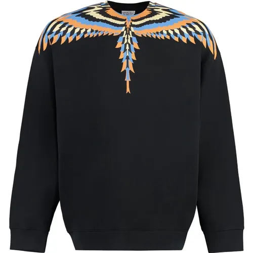 Organische Baumwoll Wings Sweatshirt - Marcelo Burlon - Modalova