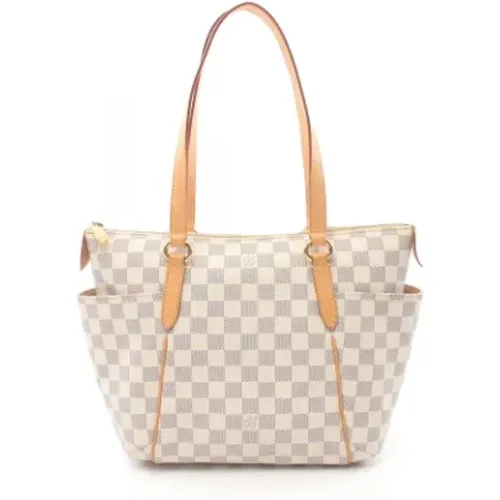 Pre-owned Tote Bags, female, , Size: ONE SIZE Pre-owned Leather shoulder-bags - Louis Vuitton Vintage - Modalova