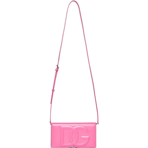 Stylish Bags for Phones , female, Sizes: ONE SIZE - Dolce & Gabbana - Modalova