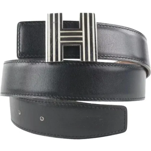 Pre-owned Belts, female, , Size: ONE SIZE Pre-owned Leather belts - Hermès Vintage - Modalova