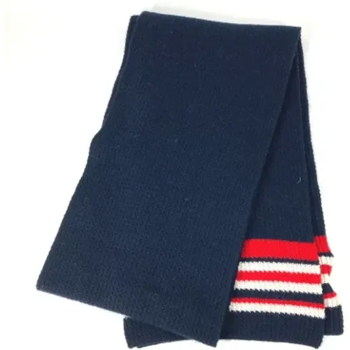 Pre-owned Wool scarves , female, Sizes: ONE SIZE - Moncler Pre-owned - Modalova