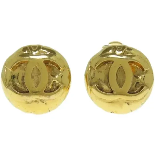 Pre-owned Metal chanel-jewelry , female, Sizes: ONE SIZE - Chanel Vintage - Modalova