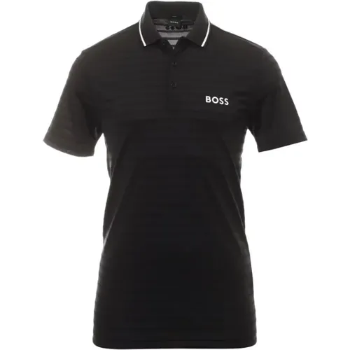 Slim Fit Gestreiftes Polo für Herren , Herren, Größe: L - Hugo Boss - Modalova