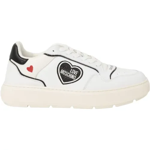 Frühling/Sommer Damen Sneakers , Damen, Größe: 37 EU - Love Moschino - Modalova