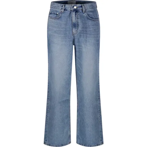 Hellblaue Wide Leg Jeans Dunst - Dunst - Modalova