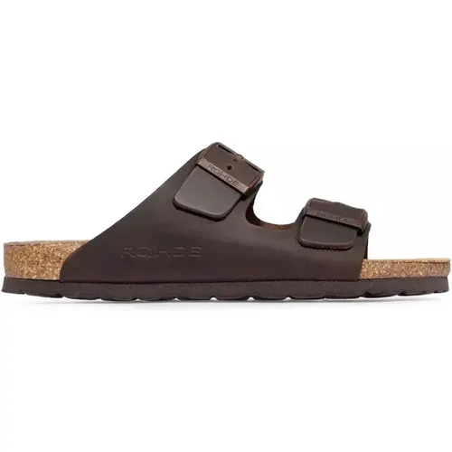 Memory footbed men's sandal - , Herren, Größe: 41 EU - Rohde - Modalova