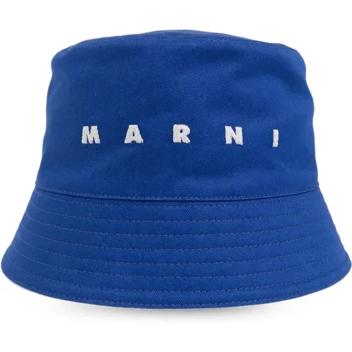 Mütze mit Logo , Herren, Größe: M - Marni - Modalova