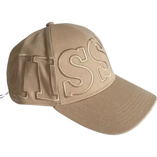 Caps, female, , Size: ONE SIZE Multicolor Cotton Baseball Cap - Missoni - Modalova