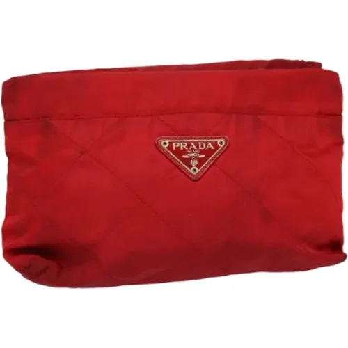 Pre-owned Fabric clutches , female, Sizes: ONE SIZE - Prada Vintage - Modalova