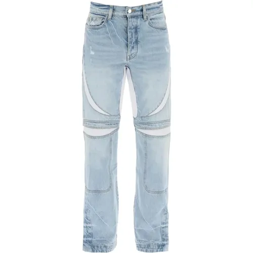 Jeans mit Mesh-Einsätzen im Vintage-Look,Jeans - Amiri - Modalova